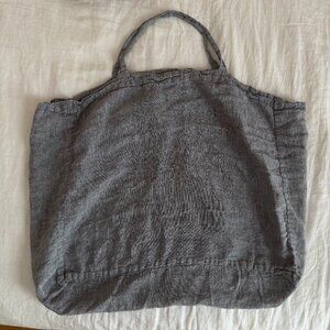 LARGE 100% FRENCH LINEN SACK/BAG
